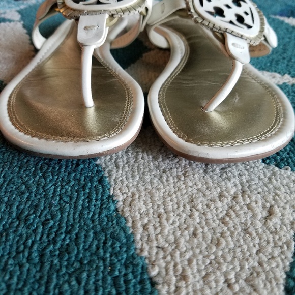 》SOLD《{Tory Burch} Spark Gold Fringe Miller - Picture 5 of 8